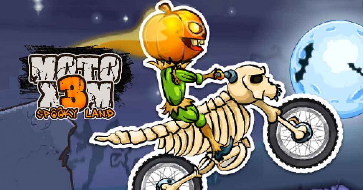 Conquer the Spooky Terrain: Unveiling the Thrills of Moto X3M Spooky Land Unblocked 3 moto x3m spooky land unblocked
