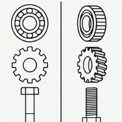 Visualizing Size Relationships in Engineering Components 1 amateur ebony